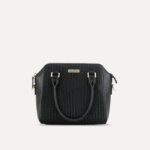 Annabelle Handbag - Printed Black