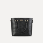 Enola Handbag - Printed Black