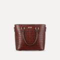 Enola Handbag - Printed Brown