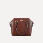 Annabelle Handbag - Printed Brown