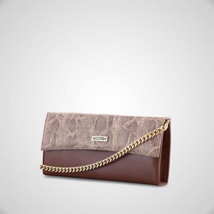 Anmol Clutch - Brown