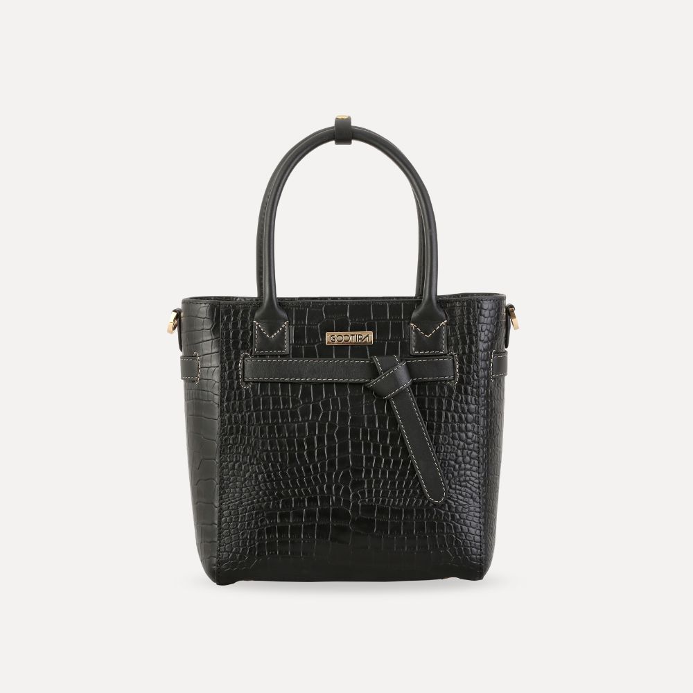 Malaika HB Black Jn (1) Malaika Handbag - Black - Image 1