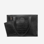 Tabloid Tote Bag Small - Black