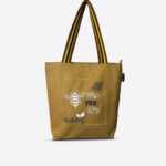 Bee You Tote Bag - Brown