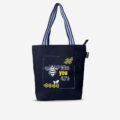 Bee You Tote Bag - Black