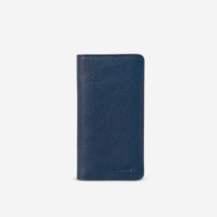 Florian Single Mobile Wallet - Navy Blue