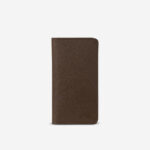 Florian Single Mobile Wallet - Dark Brown