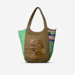 Bliss of Bibi Tote Fabric - Brown