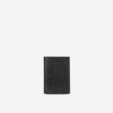 Finn Single Card Case - Black