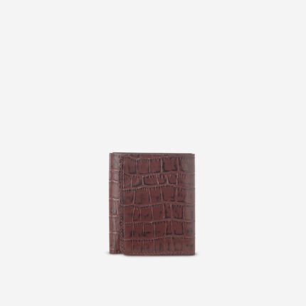 Jonas Tri-fold Wallet - Brown