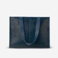 Tabloid Tote Bag Large - Blue - Image 3