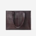 Tabloid Tote Bag Large - Brown - Image 3