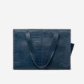 Tabloid Tote Bag Small - Blue - Image 3