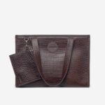 Tabloid Tote Bag Small - Brown