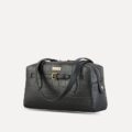 Aria Duffle Handbag - Black - Image 2