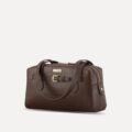 Aria Duffle Handbag - Brown - Image 2