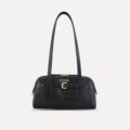 Aria Duffle Handbag Mini - Black