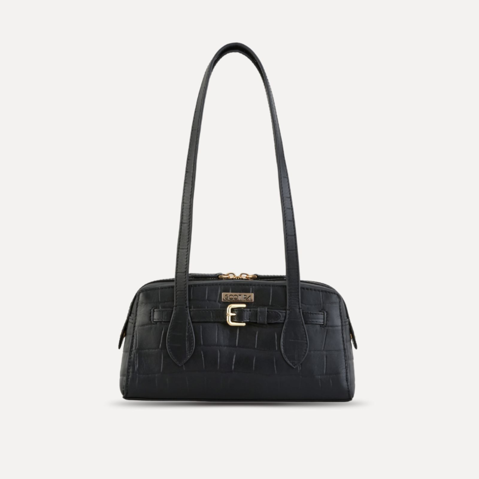 Aria Duffle Mini - Black (1) Aria Duffle Handbag Mini - Black - Image 1