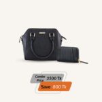 Annabelle Handbag - Black & Annabelle Card Case - Black