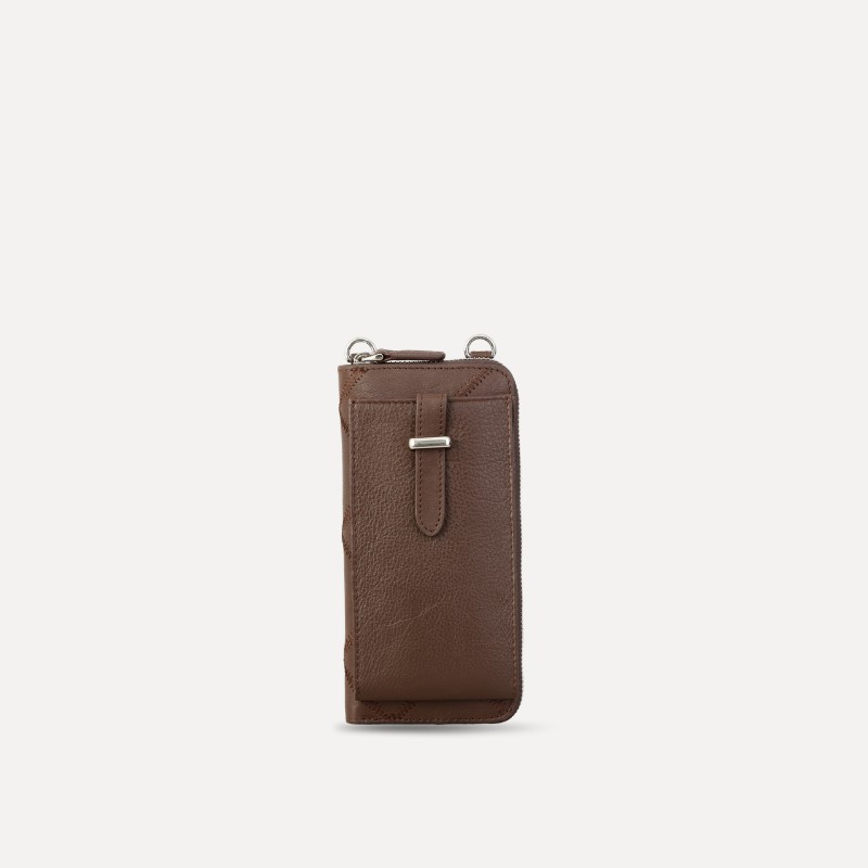 Ginger Mobile Crosbody Single - Brown (1) Ginger Mobile Crossbody Single - Brown - Image 1